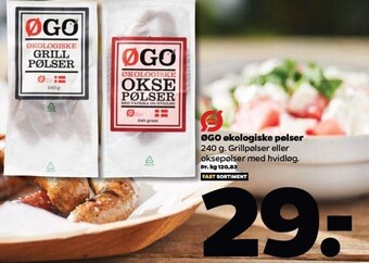 Netto Øko pølser tilbud
