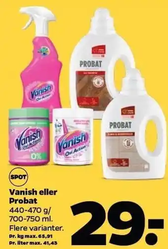 Vanish el. Probat