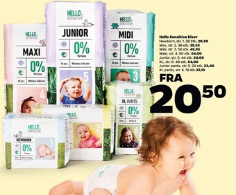 Netto Hello sensitive bleer tilbud