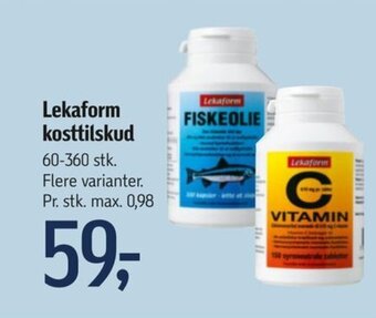Lekaform kosttilskud