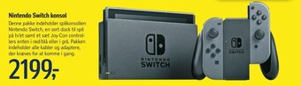 Føtex Nintendo Switch konsol tilbud