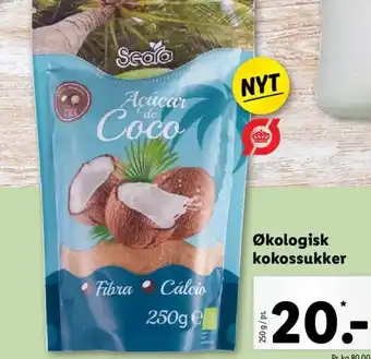 Økologisk kokossukker