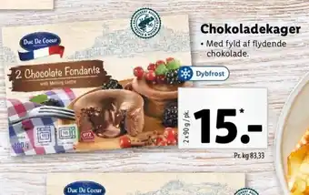 Lidl Duc de Coeur Chokoladekager tilbud