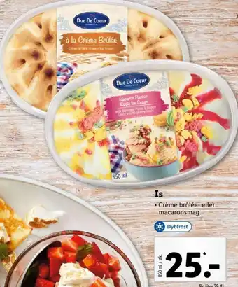 Lidl Duc de Coeur Is tilbud