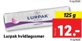 Lurpak hvidløgssmør