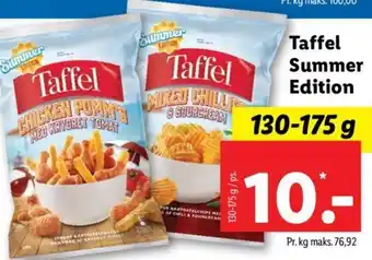 Lidl Taffel Summer Edition tilbud