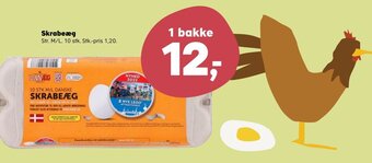 Kvickly Skrabeæg tilbud