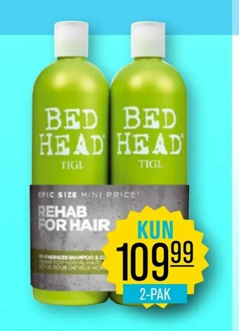 Priss Bed head hairre pair tilbud