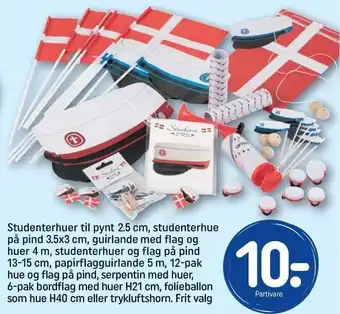 REMA 1000 Studenterhuer tilbud