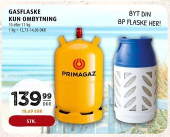 Scandinavian Park Gasflaske kun ombytning tilbud