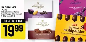 Løvbjerg Mini chokolader i æske tilbud