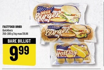 Fastfood brød