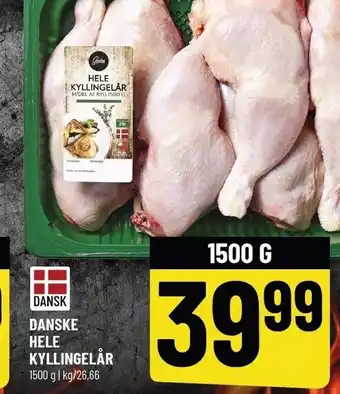 Løvbjerg Danske hele kyllingelår tilbud