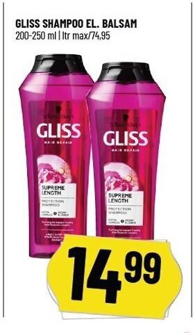 Løvbjerg Gliss shampoo el. balsam tilbud