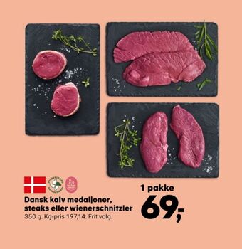 Dansk kalv kalvemedaljoner