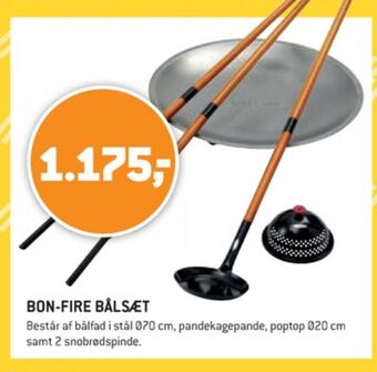 XL-BYG Bon-fire bålfad tilbud