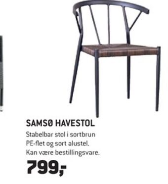 XL-BYG Outrium havestol tilbud