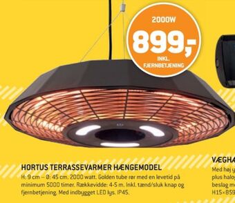 XL-BYG Hortus terrassevarmer tilbud