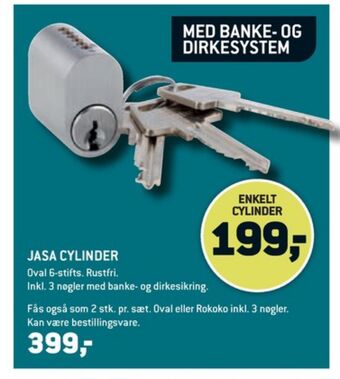 XL-BYG Jasa cylinder tilbud