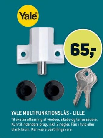 XL-BYG Yale lås tilbud