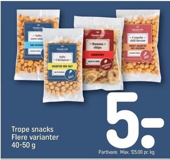 REMA 1000 Trope snacks tilbud