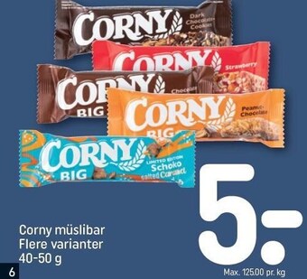Corny müslibar