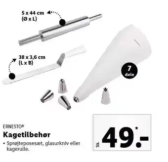 Kagetilbehør flere varianter