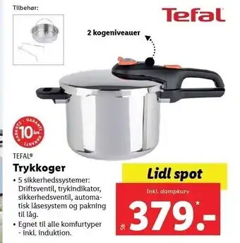 Trykkoger - 2 kogeniveauer