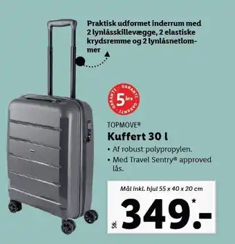 Lidl Kuffert 30 ltr tilbud