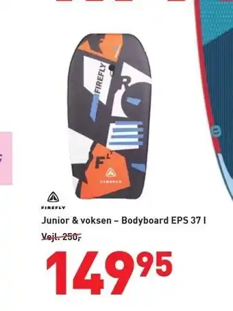 Intersport Junior & voksen - bodyboard EPS 37 I tilbud