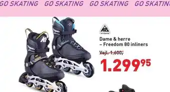 Dame & Herre - Freedom 80 inliners