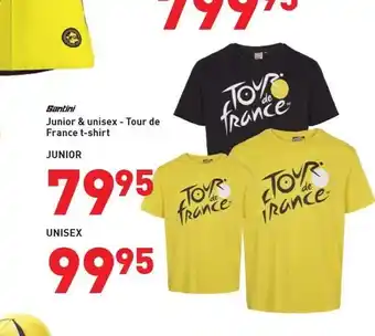 Intersport Junior & unisex - Tour de France t-shirt tilbud