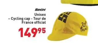 Intersport Unisex - Cycling cap - Tour de France official tilbud