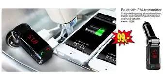 Harald Nyborg Bluetooth FM-transmitter tilbud