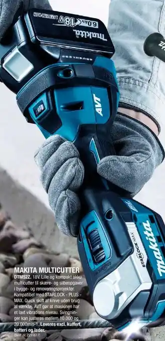 Stark Makita Multicutter tilbud