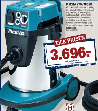 Stark Makita Støvsuger VC321H tilbud