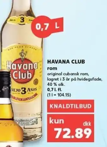 Kaufland Havana Club Rom tilbud