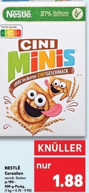 Kaufland DE Nestlé Cerealien tilbud