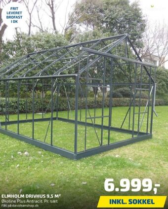 Davidsen Elmholm drivhus tilbud