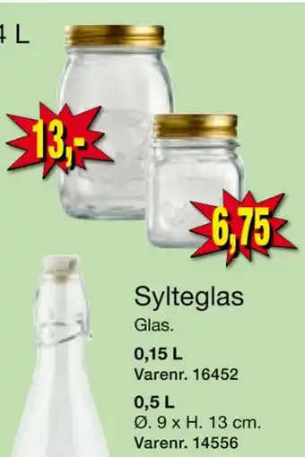 Ukendt sylteglas