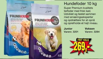 Harald Nyborg Faunakram hundefoder tilbud