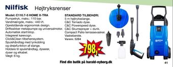 Harald Nyborg Nilfisk højtryksrenser tilbud
