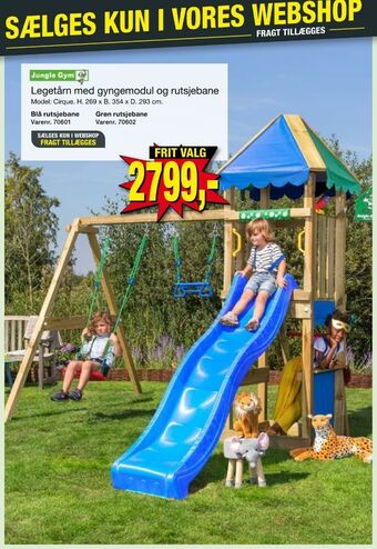 Harald Nyborg Jungle gym legetårn tilbud