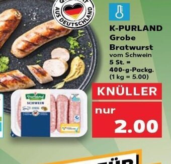 K-Purland Grobe Bratwurst