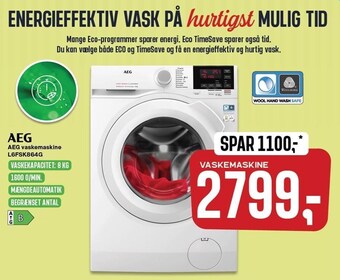 Skousen Vaskemaskine tilbud