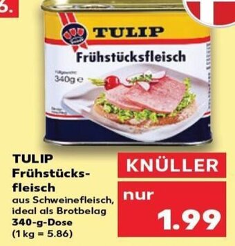 Kaufland DE Tulip Frühstücks- Fleisch tilbud
