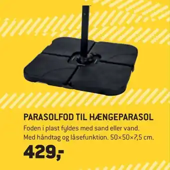 Parasolfod til hængeparasol