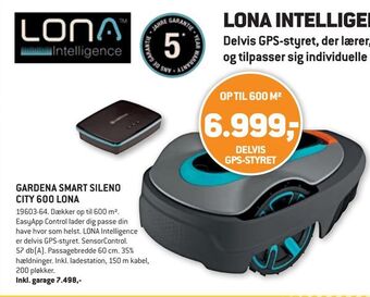 XL-BYG Gardena smart sileno city 600 lona tilbud