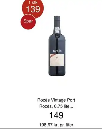 Rozès Vintage Port