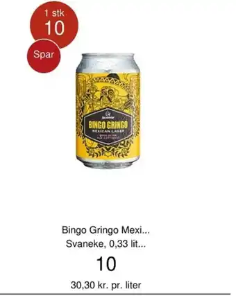 Bingo Gringo Mexi Svaneke